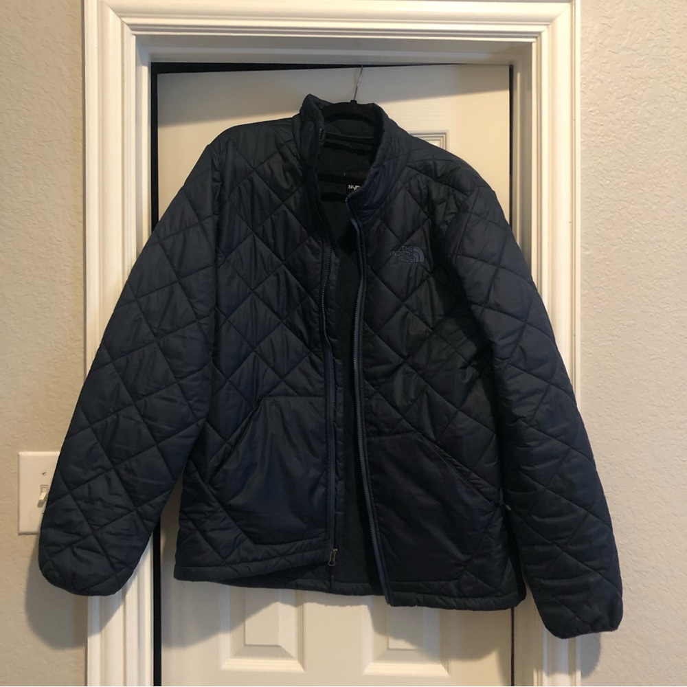North Face quilted coat
